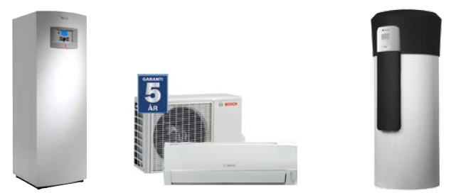 Bosch Termoteknik DK Produktportfolio