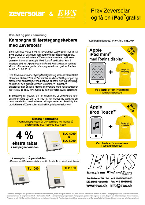 Zeversolar førstegangskøbere