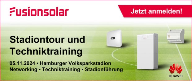 Fusionsolar Huawei Stadiontour