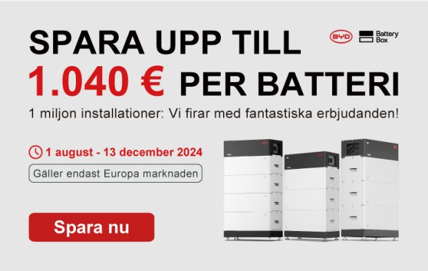 BYD Power Up kampanjen