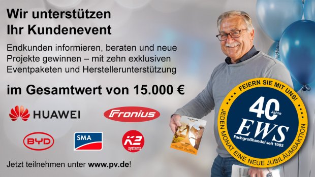 40 Jahre EWS - Märzaktion