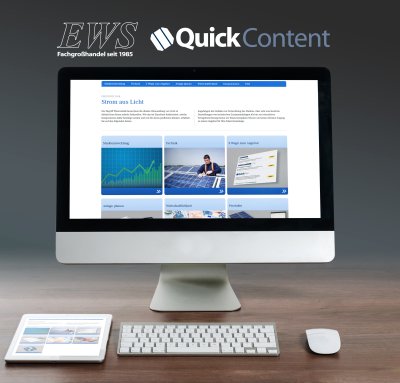 EWS - QuickContent Mockup